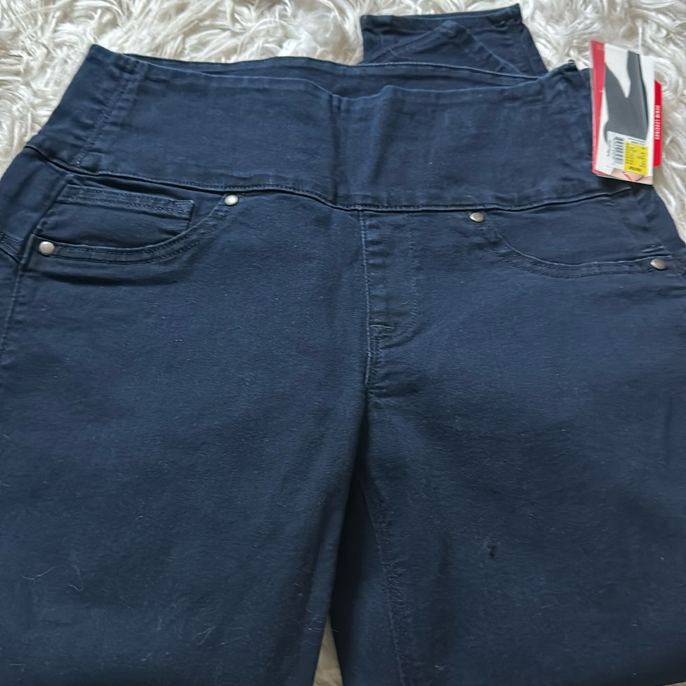 Spanx NWT dark blue denim jeans with tags medium